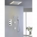 LightInTheBox Shower Faucet Contemporary LED / Thermostatic / Rain Shower / Sidespray / Handshower Included Brass Chrome - B01IHNK5L0